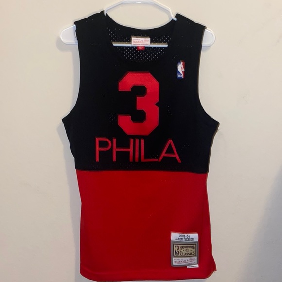 Allen iverson hardwood classic jersey